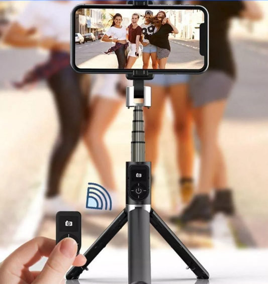 Bastão Selfie para Celular com Controle Bluetooth