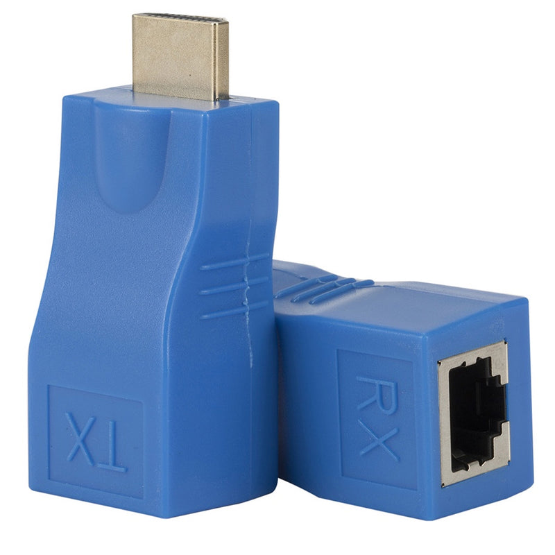 HDMI Extender RJ45 Portas de Rede LAN Extensão Sobre CAT5e/6 UTP Ethernet